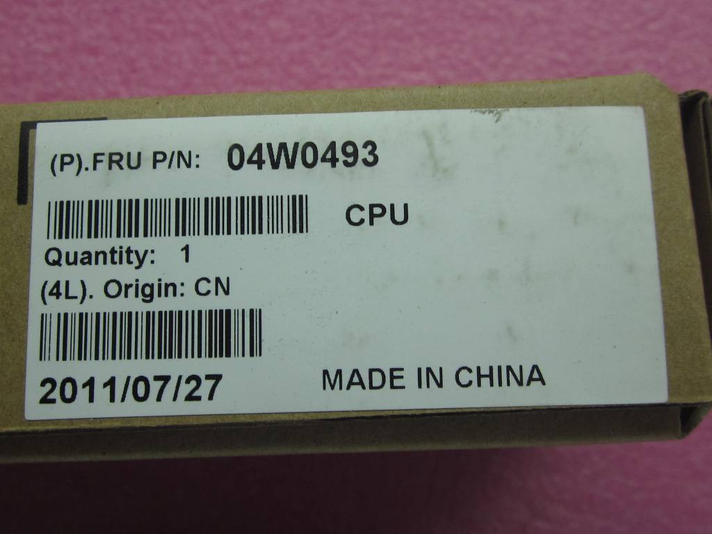 Lenovo Pu Processors - 04W0493
