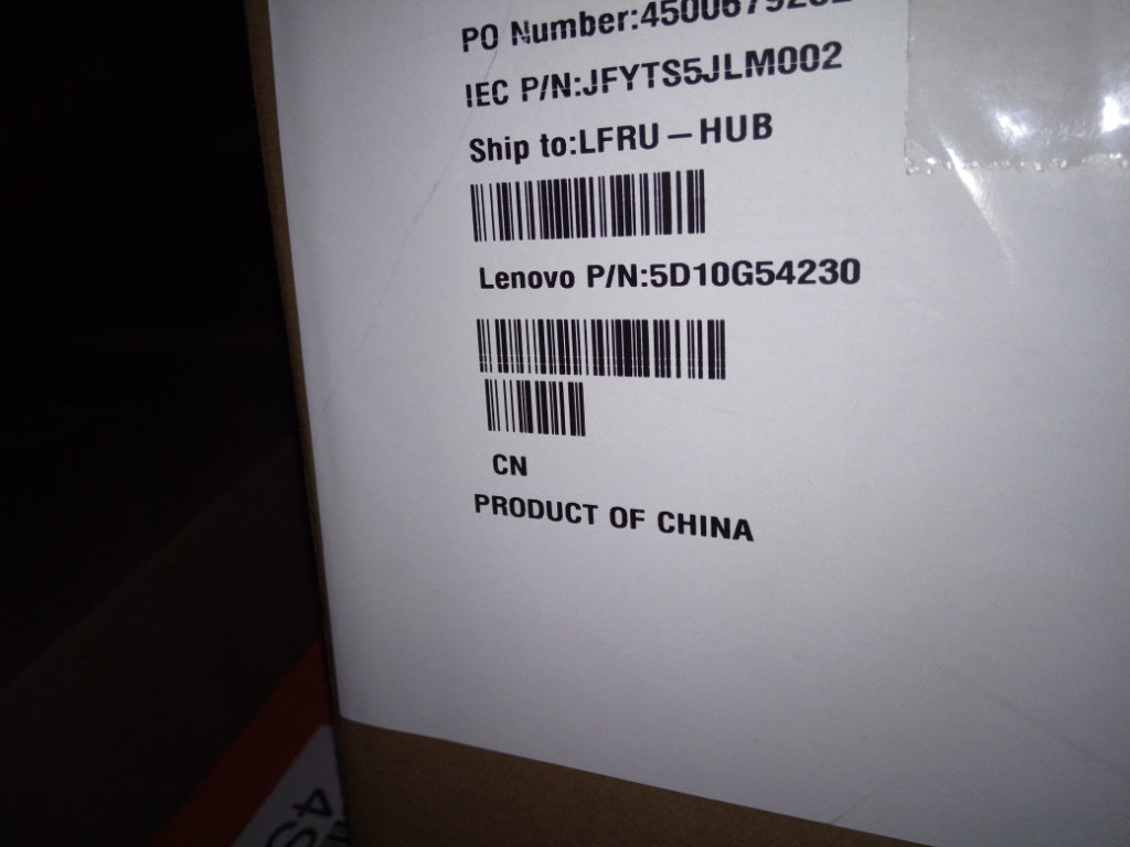 Lenovo Lcd Module (W) - 5D10G54230