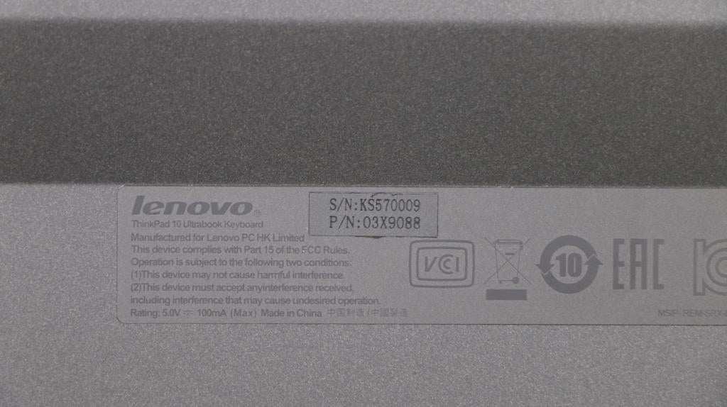 Lenovo Ki Keyboards Internal - 03X9088