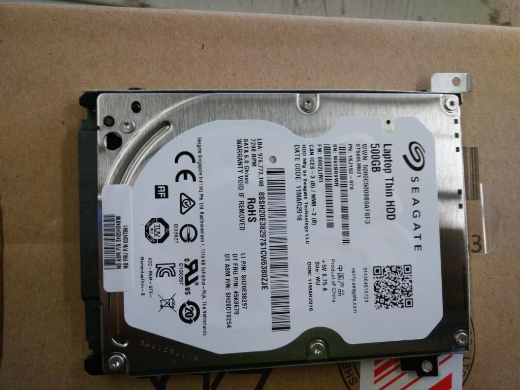 Lenovo Hd Hard Drives - 00HT891