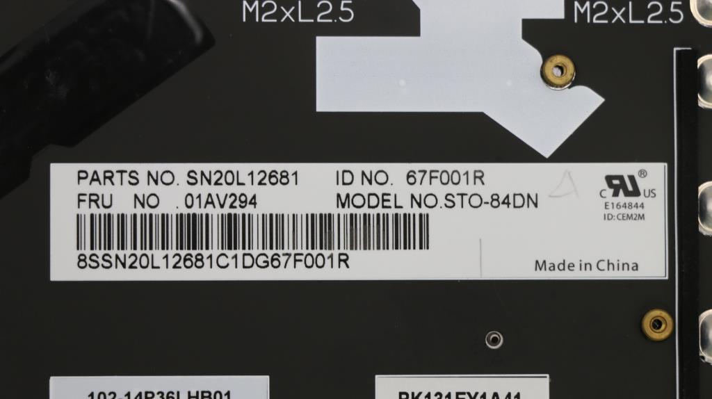 Lenovo Ki Keyboards Internal - 01AV294