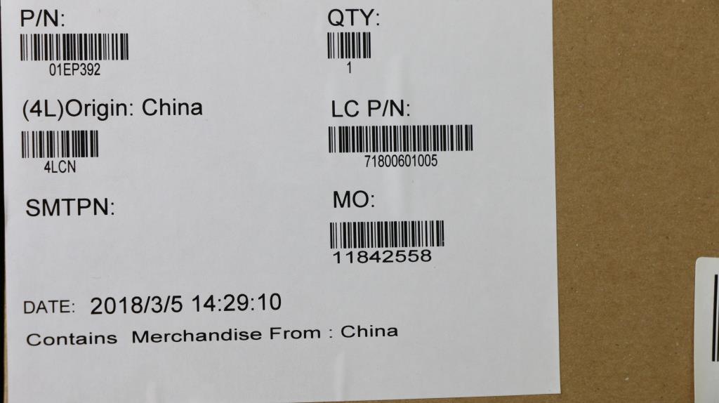 Lenovo I3-7100U Dis Nok N-Tpm - 01EP392