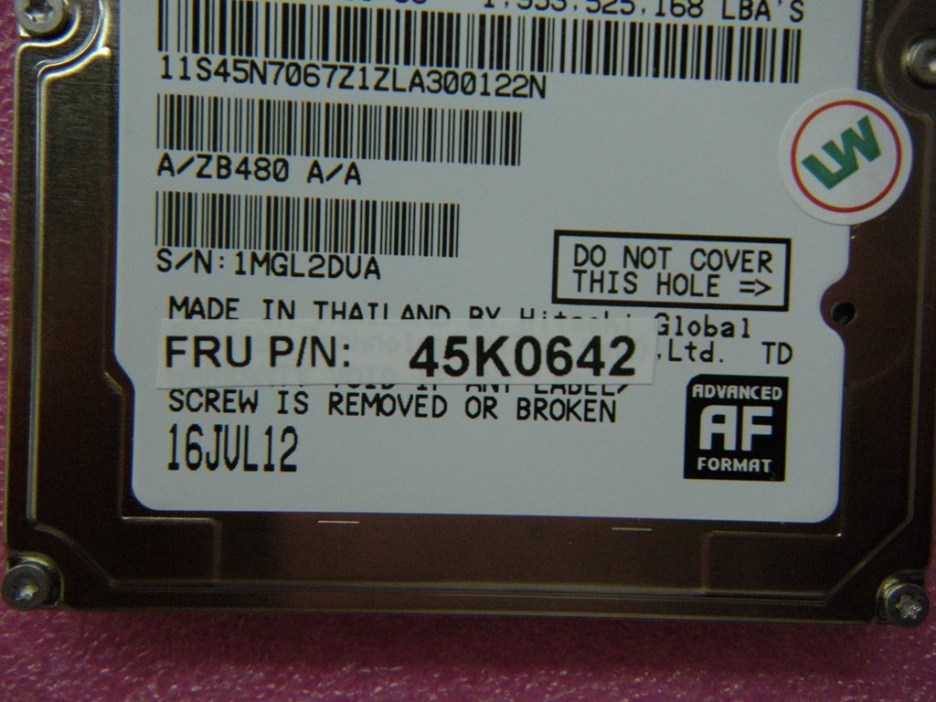Lenovo 45K0642 - Part