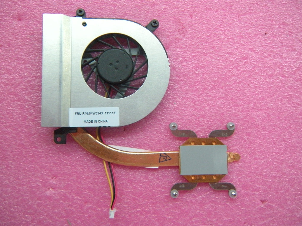 Lenovo Heatsk Thermal Module W/Fan In - 04W0343