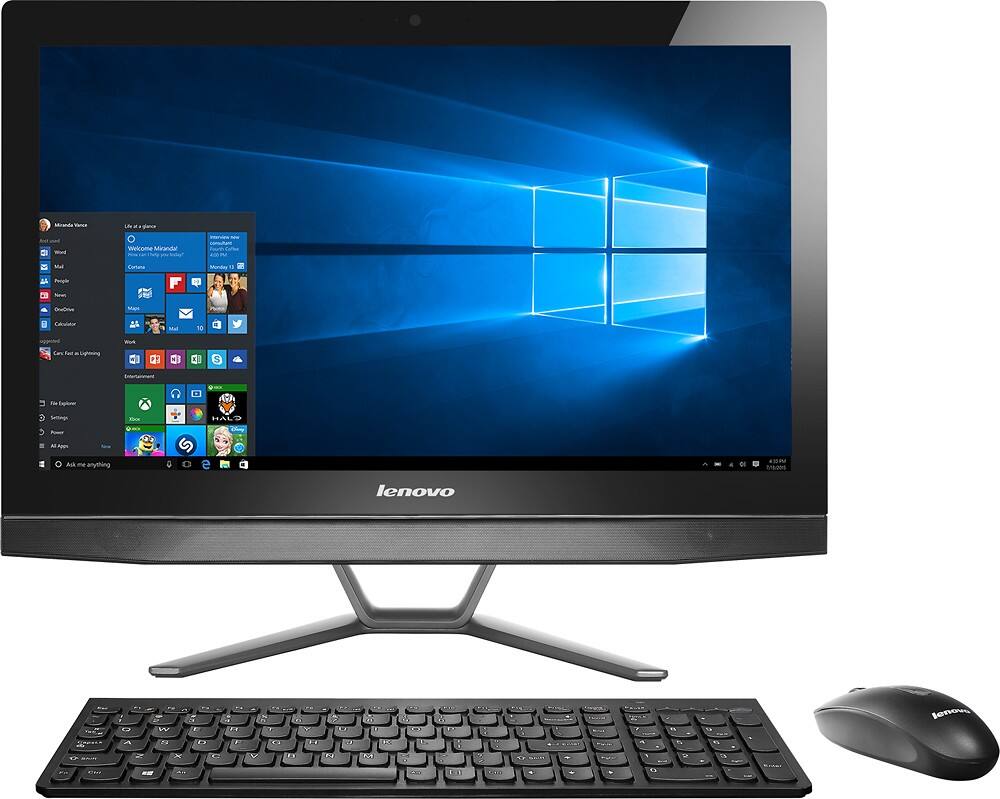 Lenovo Ideacentre B50 - 23.8" Touch-Screen All-In-One Computer - F0AU001YUS