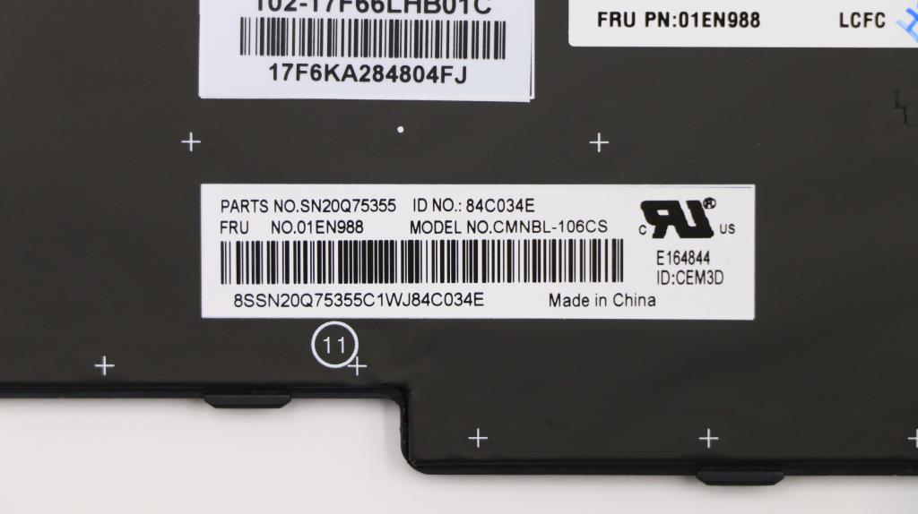 Lenovo Fru Como Nmasmchykbblbkczs - 01EN988