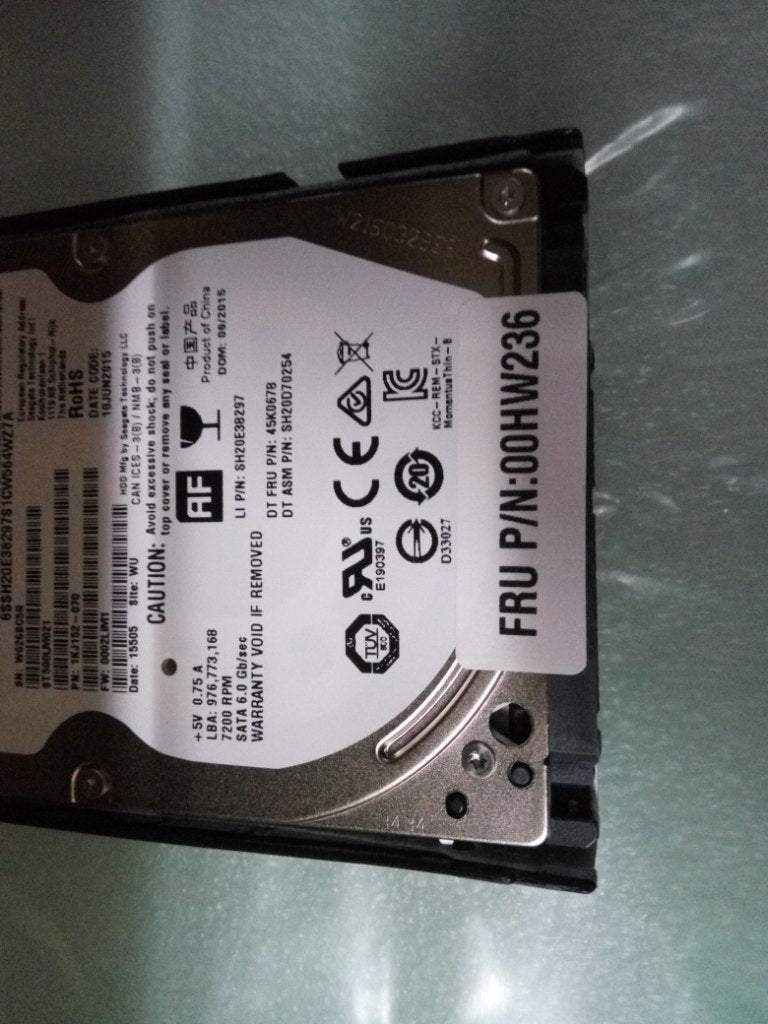 Lenovo Hdd - 00HW236