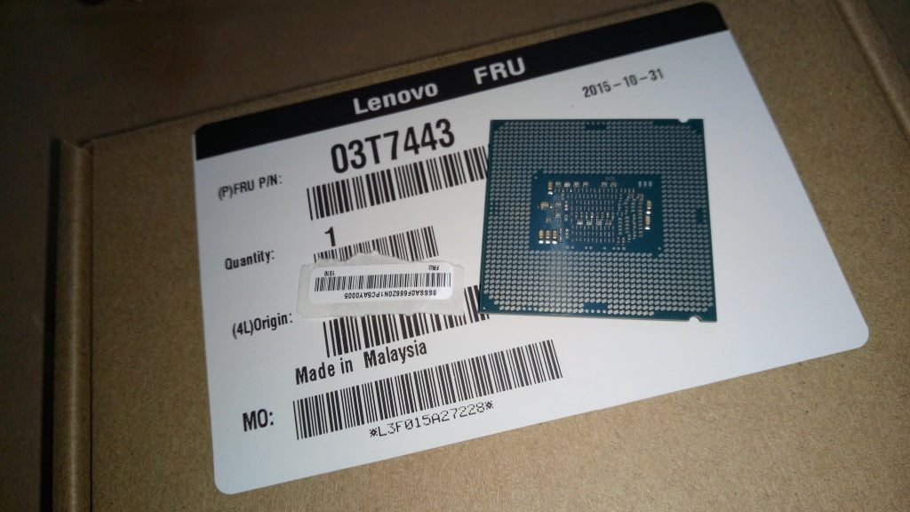 Lenovo 03T7443 Pu Processors