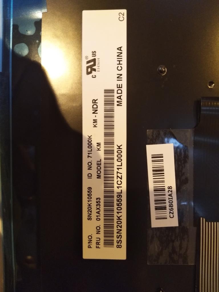 Lenovo Ki Keyboards Internal - 00PA353