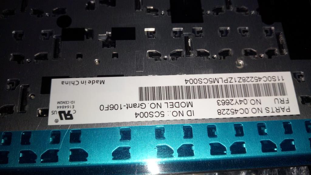 Lenovo Ki Keyboards Internal - 04Y2663