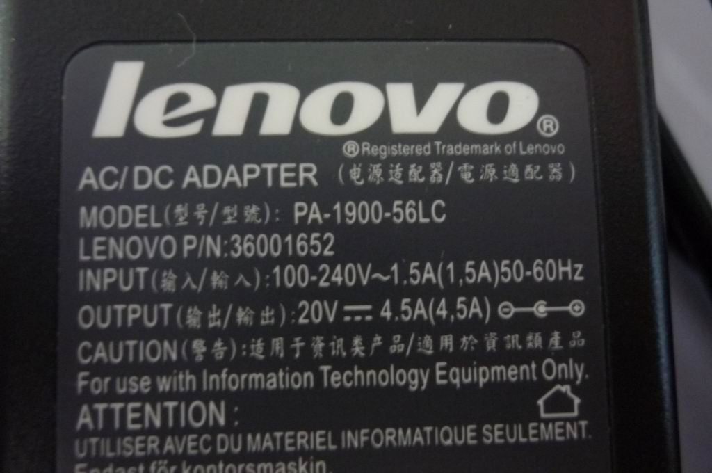 Lenovo Adapter Liteon Pa-1900-56Lc - 36001652