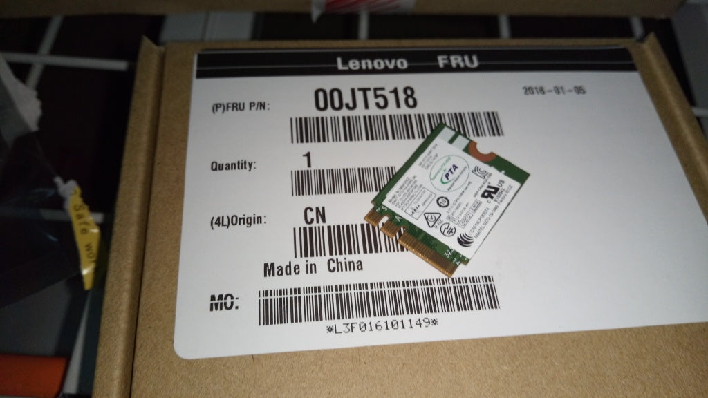 Lenovo Cw Wireless Wan Adapters - 00JT518