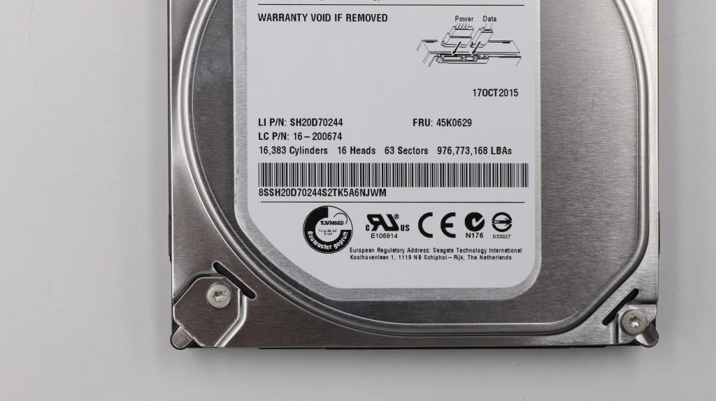 Lenovo 16200674 Hard Drive