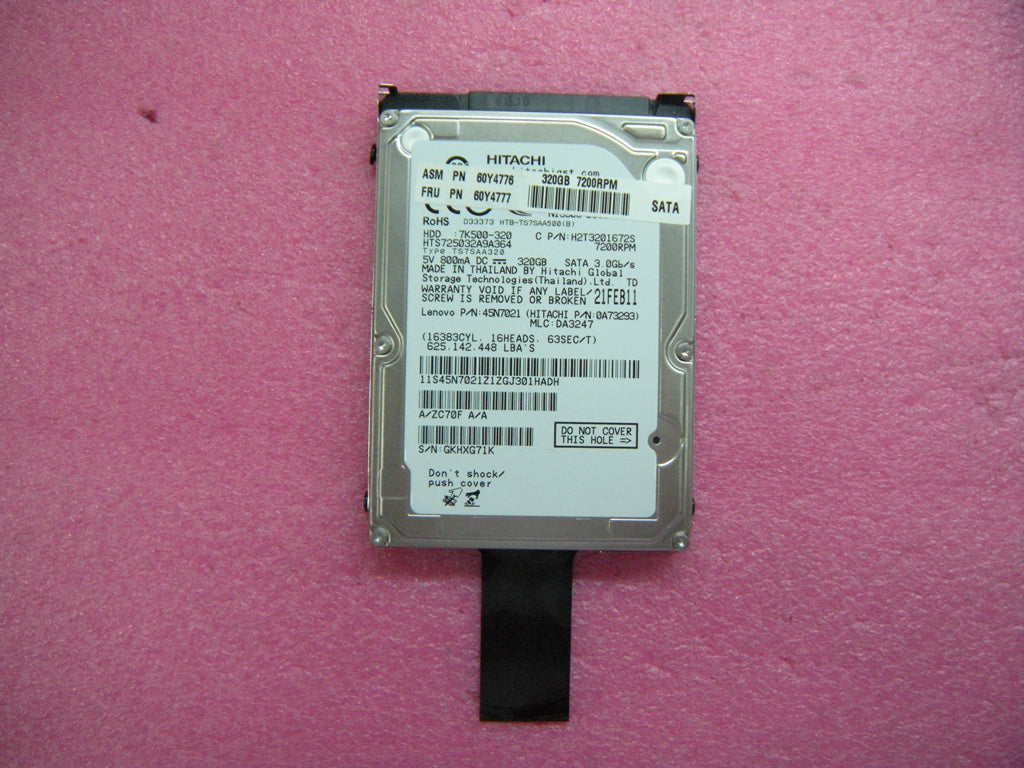 Lenovo Driveh Tray-Pari C320 Hgst - 60Y4777