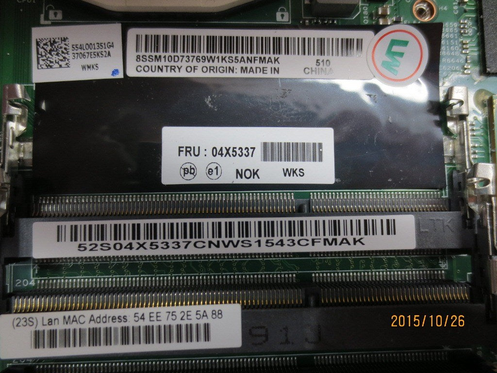 Lenovo Mb - 04X5337