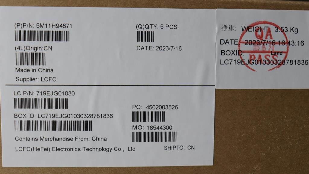 Lenovo Mech_Asm Fru Kbd Ccv Fra Bl (L - 5M11H94871