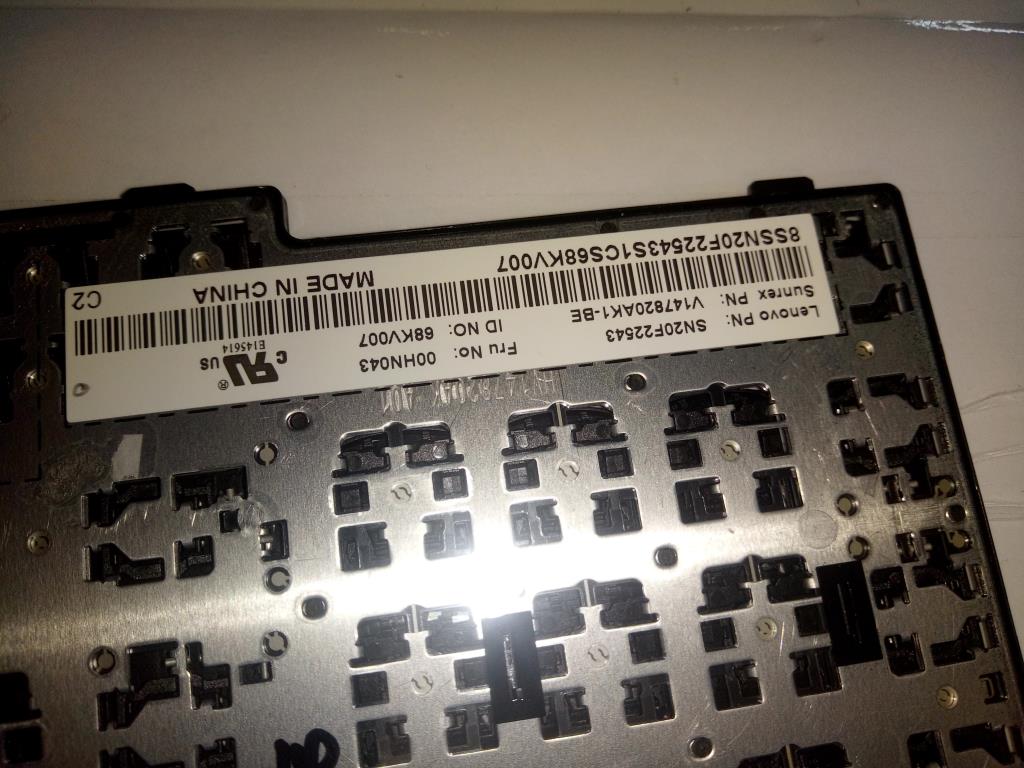 Lenovo Ki Keyboards Internal - 00HN043