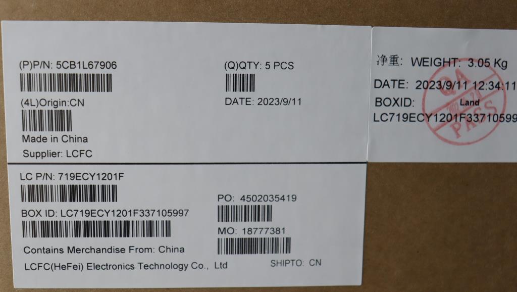 Lenovo Cover Upper Case Assembly La S - 5CB1L67906