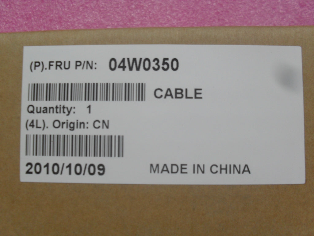 Lenovo Cable I/O Cable - 04W0350
