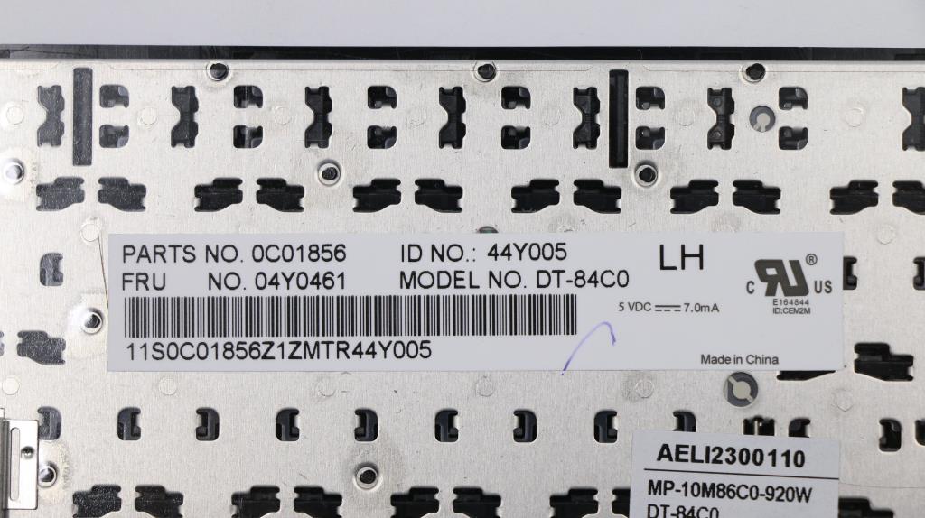 Lenovo Ki Keyboards Internal - 04Y0461