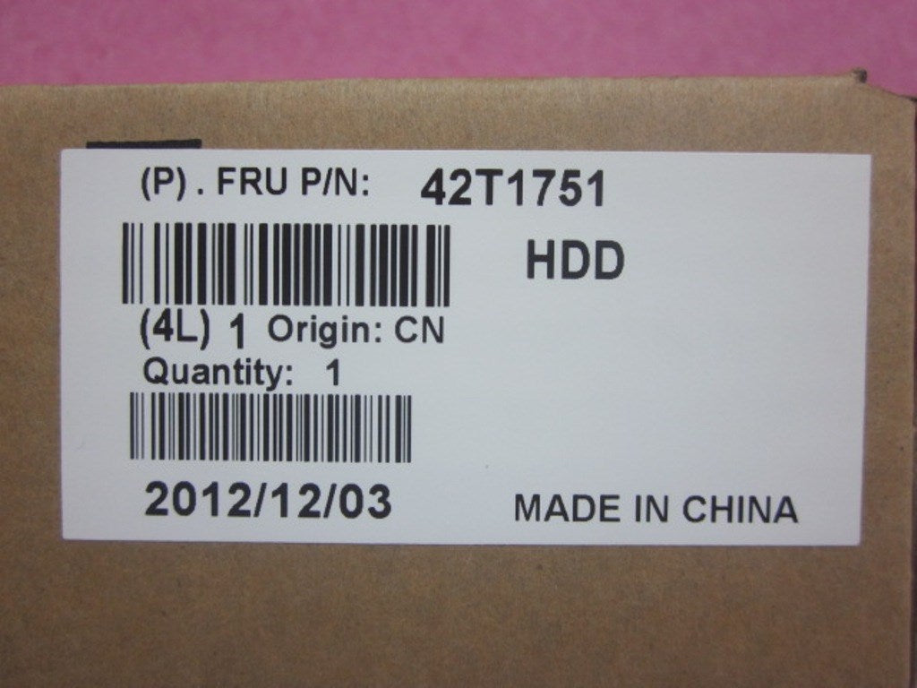 Lenovo Hd Hard Drives - 42T1751