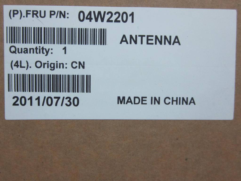 Lenovo Antena Antenna Set Wlan/Wwan - 04W2201
