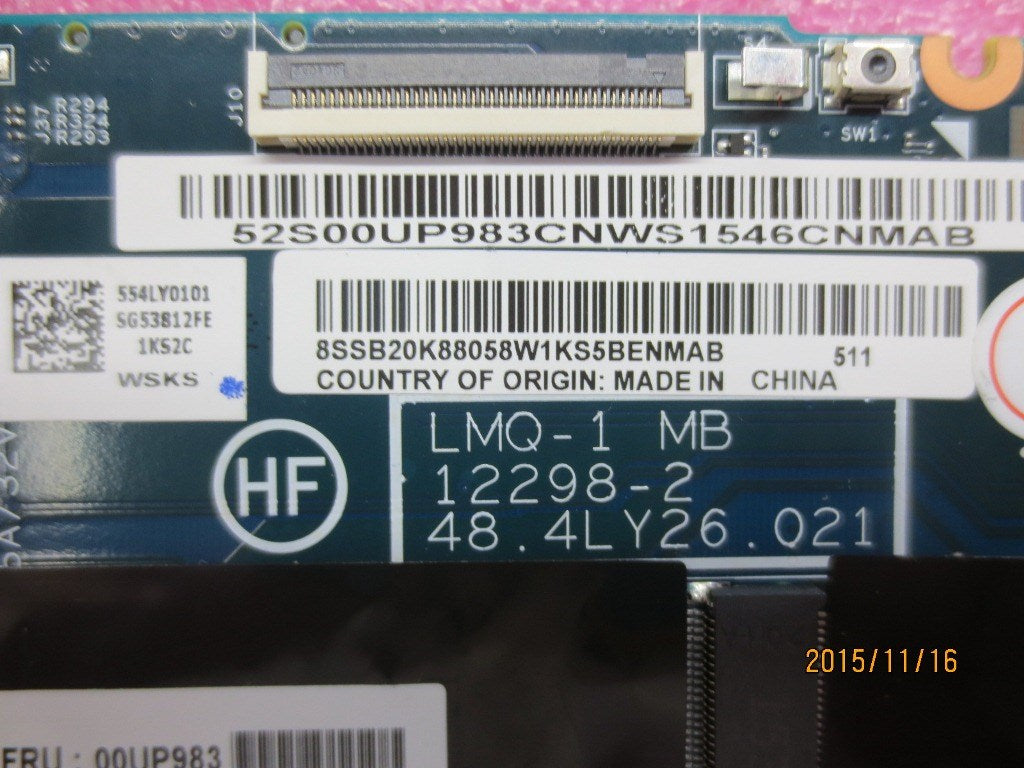 Lenovo 00UP983 Pl System Boards