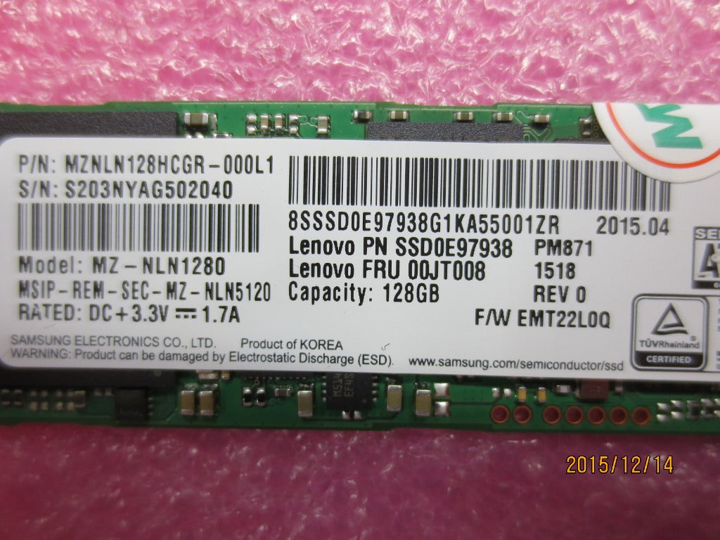 Lenovo 00JT008 Sd Solid State Drives