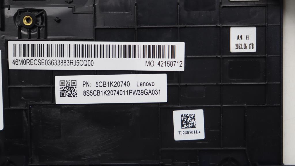 Lenovo Cover Upper Case Assembly Euro - 5CB1K20740