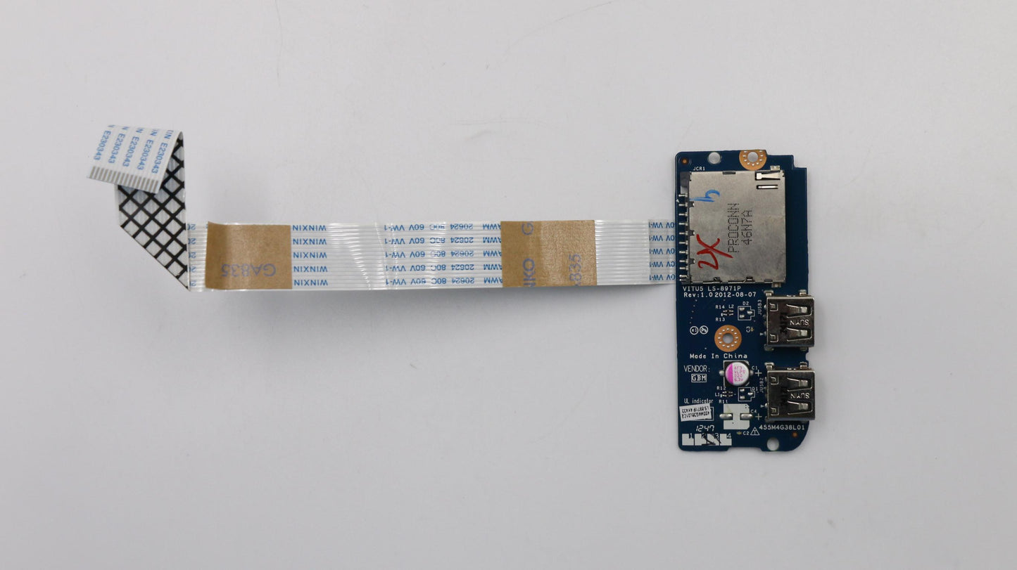 Lenovo Usb Board Vitu5 W/Cable - 90001023