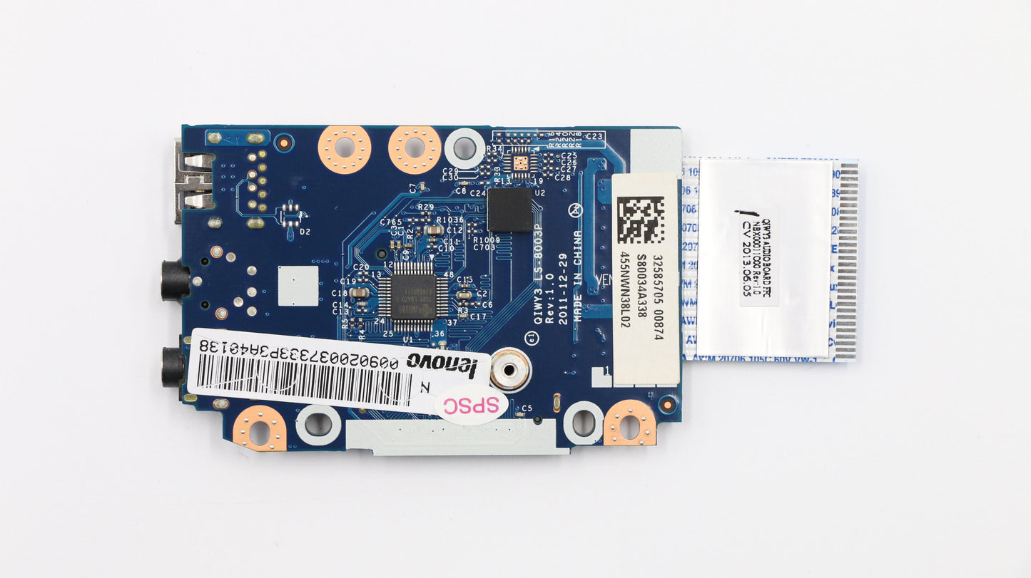 Lenovo 90200373 Board Qiwy3 Audio W/Usb2.0