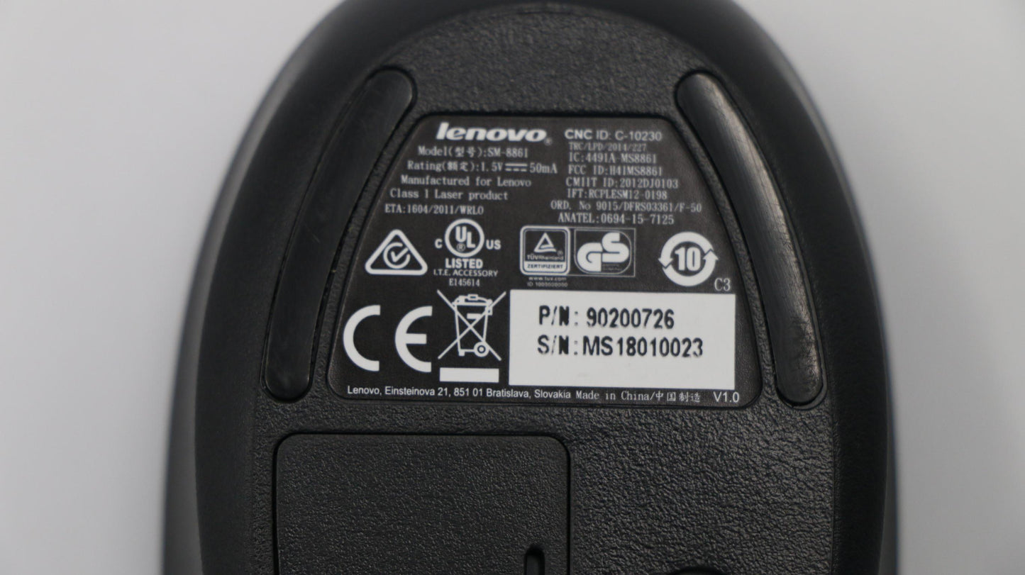 Lenovo Ms Pointing Devices - 90200726