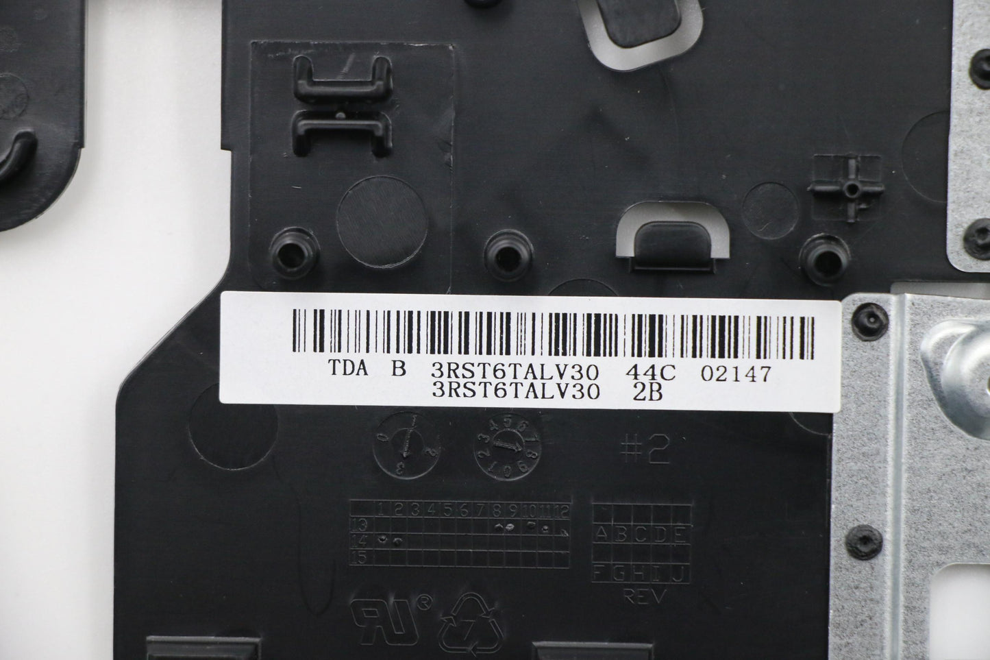 Lenovo Cover St6 Upper Case Bk - 90205044