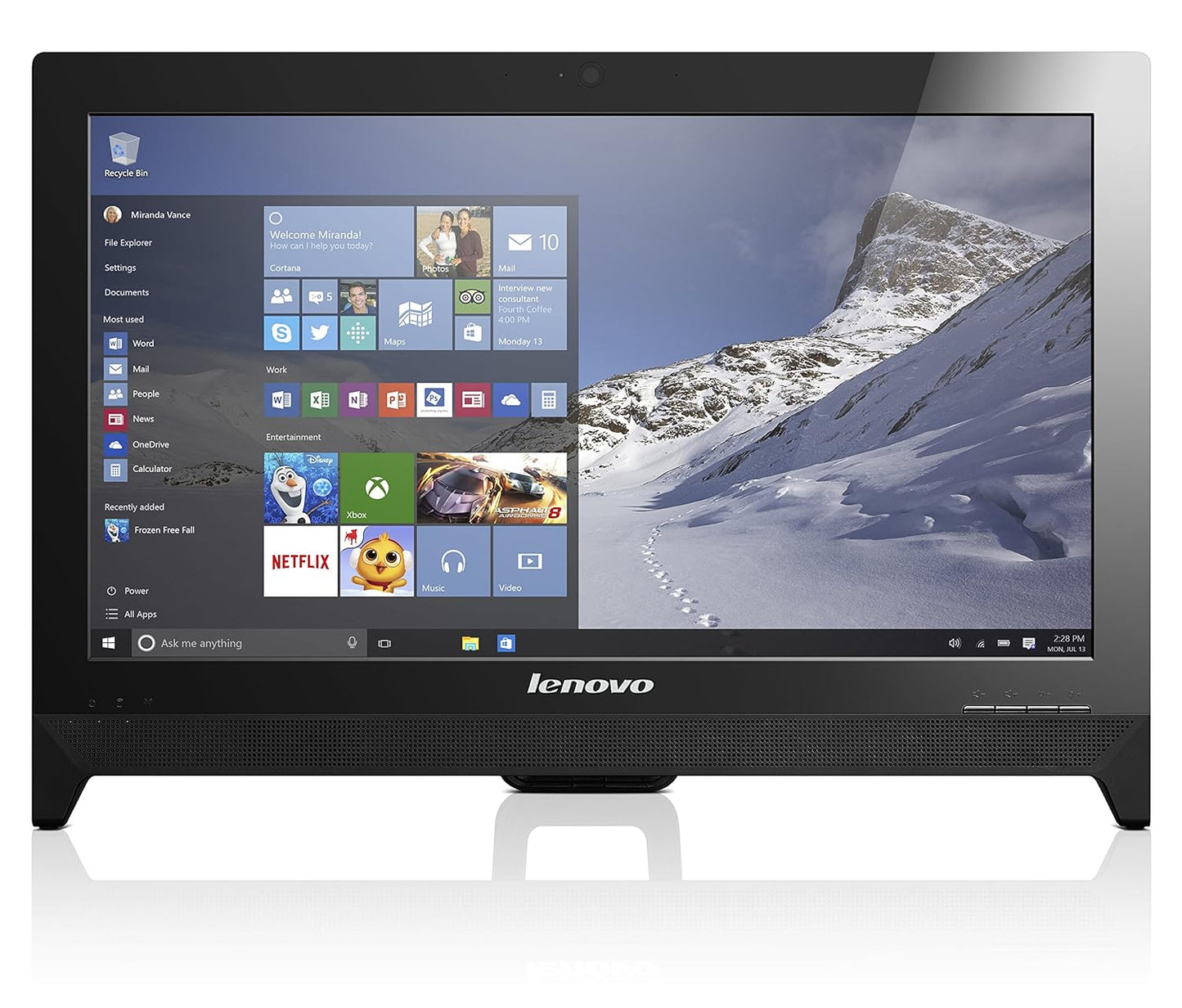 Lenovo C260 19.5-Inch All-in-One Desktop