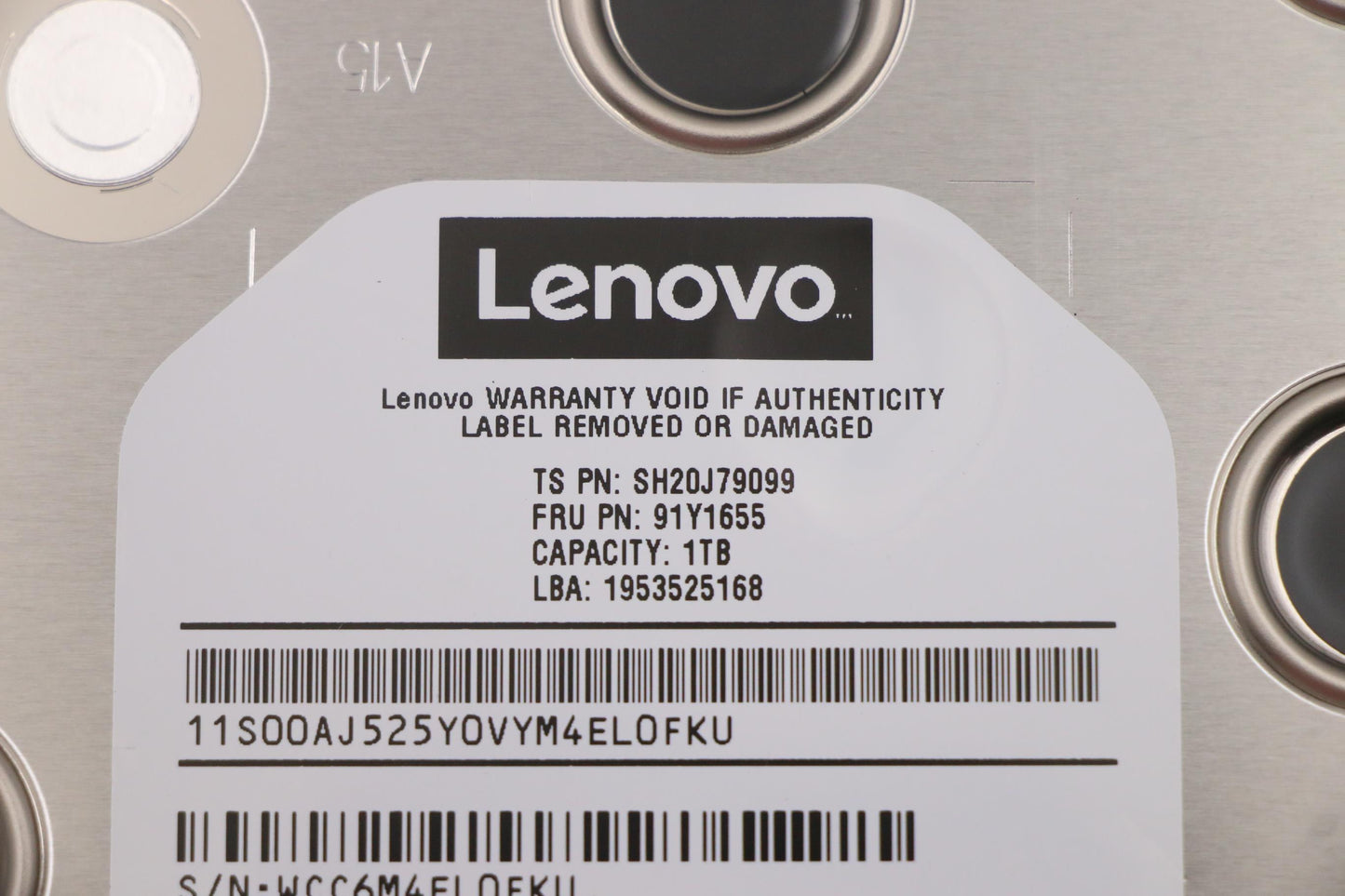 Lenovo Hd Hard Drives - 91Y1655
