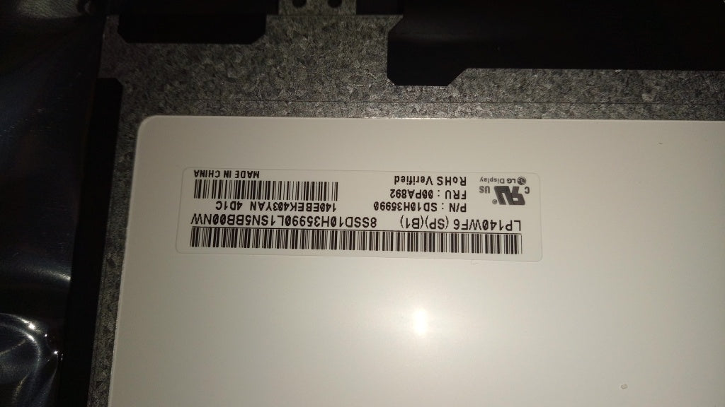 Lenovo Lp Lcd Panels - 00PA892