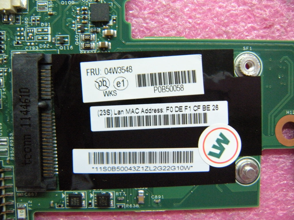 Lenovo Naginata-1 Fru Planar For I3-2 - 04W3548