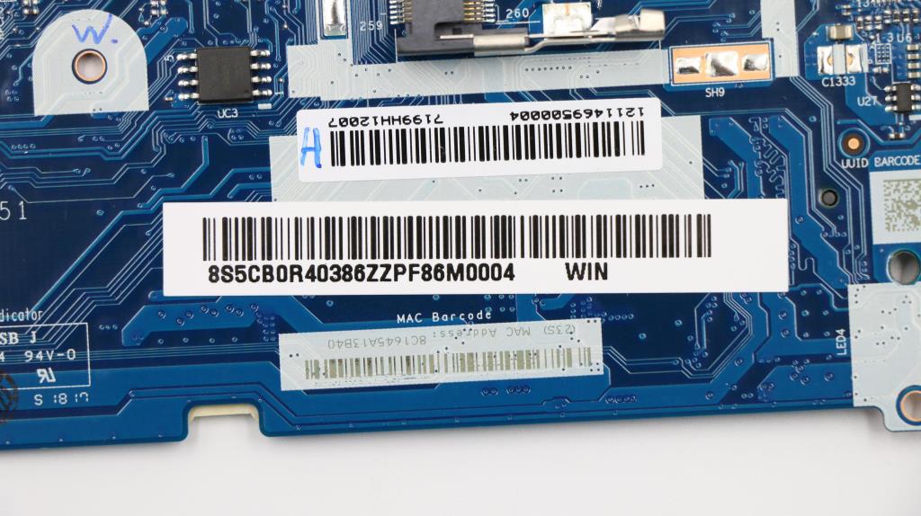 Lenovo System Board Planar Motherboar - 5CB0R40386