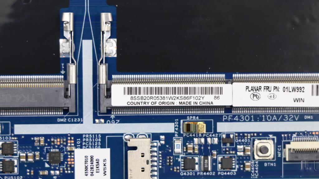 Lenovo System Board Planar Motherboar - 01LW992