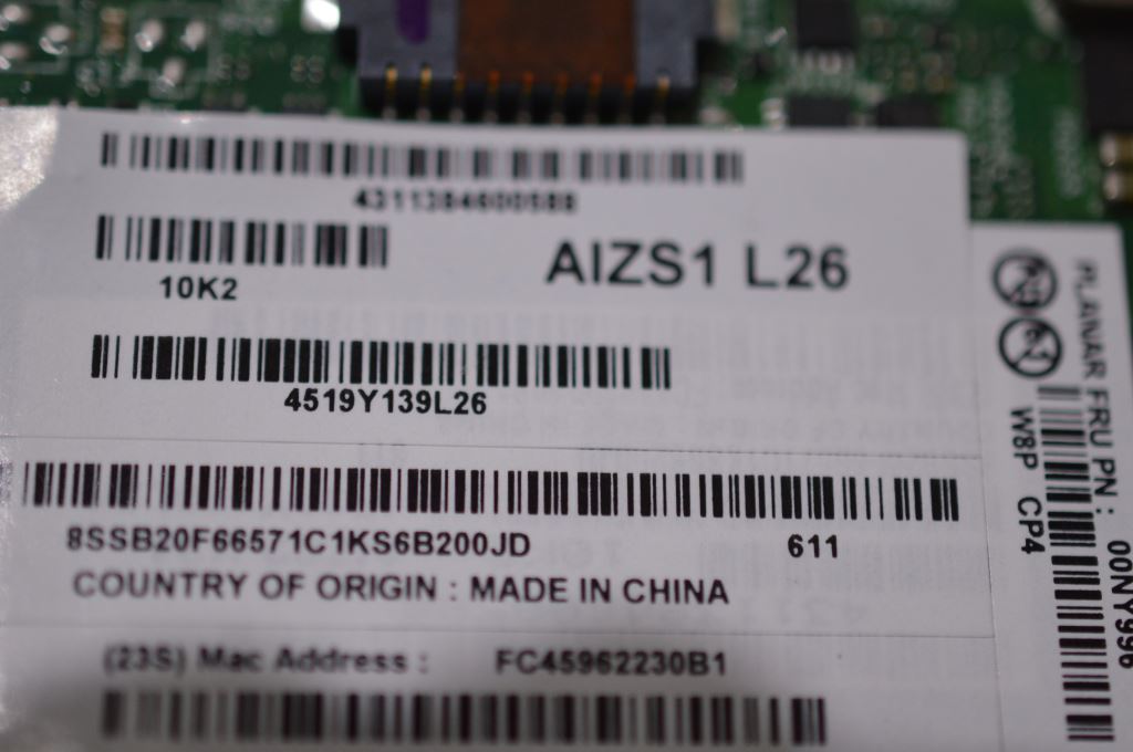Lenovo Pl System Boards - 00NY996