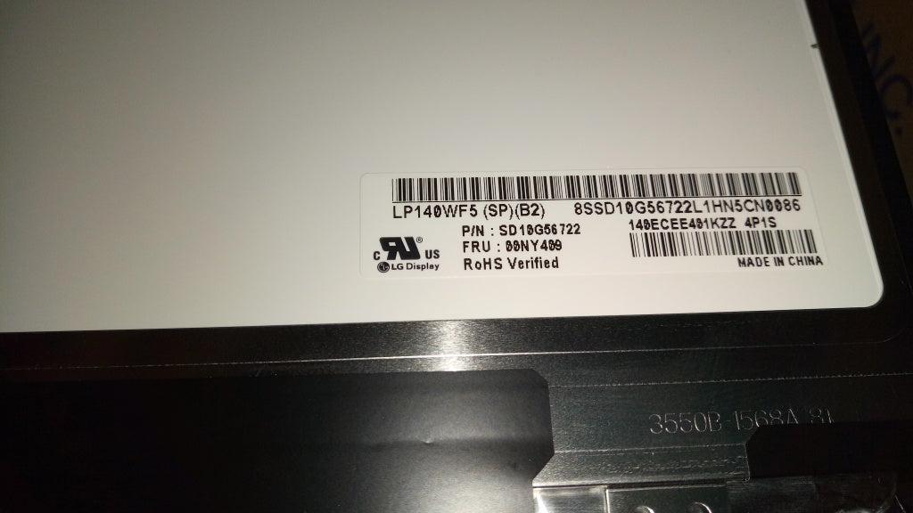 Lenovo Lp Lcd Panels - 00NY409