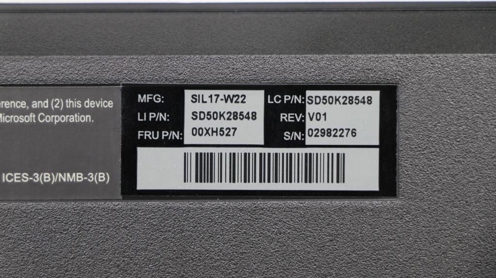 Lenovo Kb Keyboards External - 00XH527