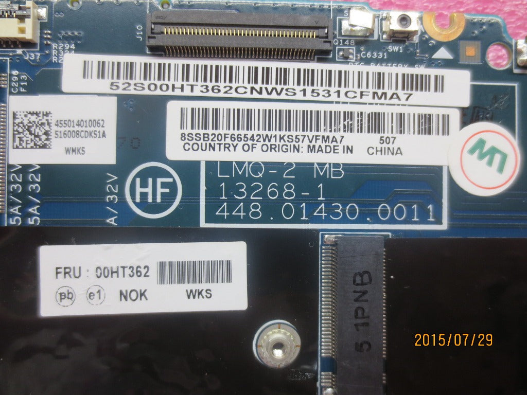 Lenovo Pl System Boards - 00HT362