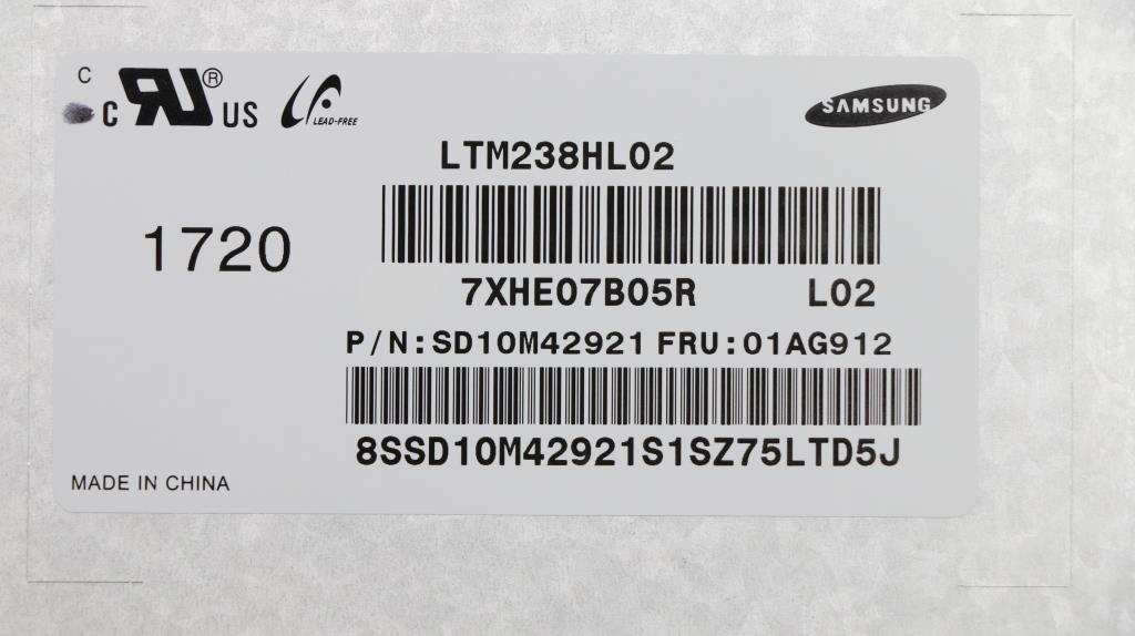 Lenovo Display Sdc Ltm238Hl02-L02 - 01AG912