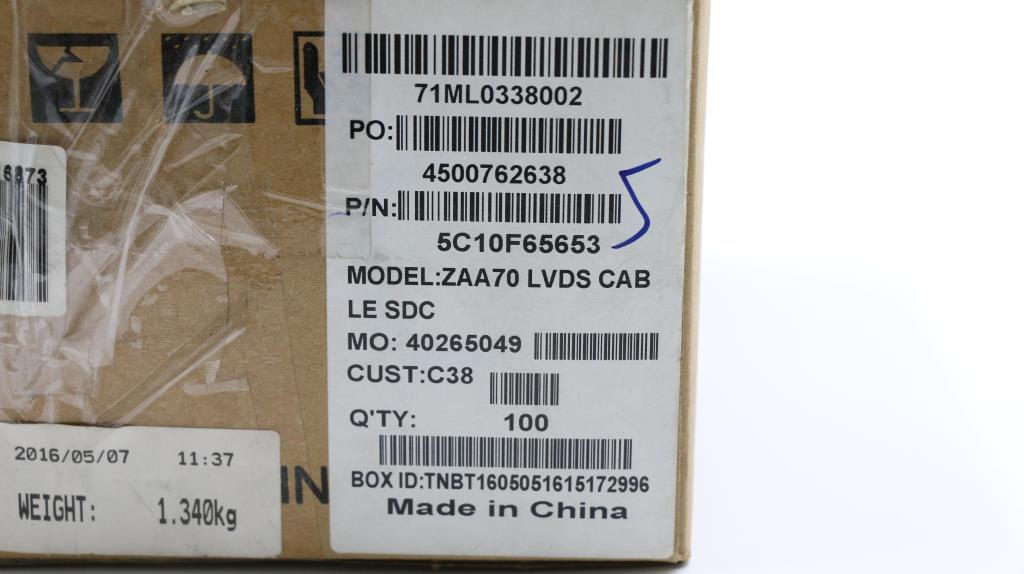 Lenovo Ct Cables Internal - 5C10F65653