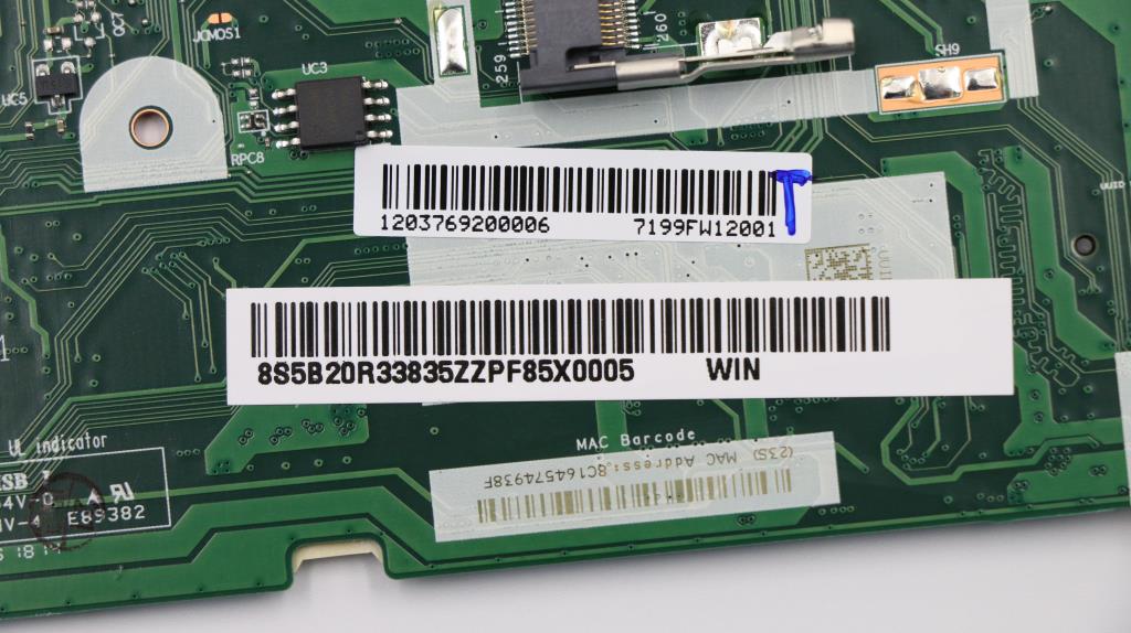 Lenovo System Board Planar Motherboar - 5B20R33835