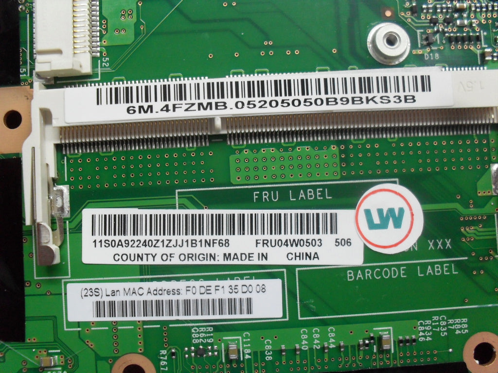 Lenovo Cdpop Nozomi-1 Int-1 Amt=Y Tpm - 04W0503