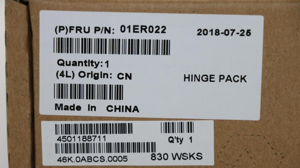 Lenovo Pack Hinge R/L Jar Lts-1 - 01ER022