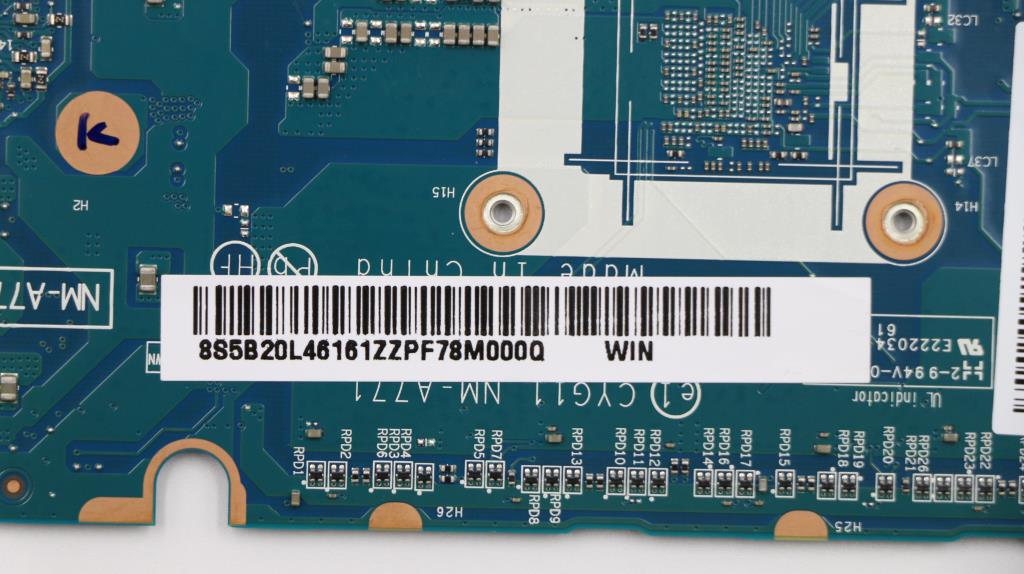 Lenovo 5B20L46161 Pl System Boards