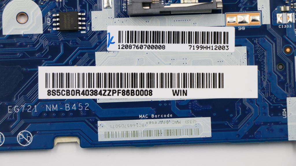 Lenovo System Board Planar Motherboar - 5CB0R40384